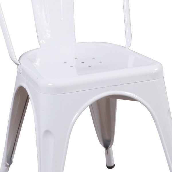 Silla industrial blanca | Venta de Muebles Online 2
