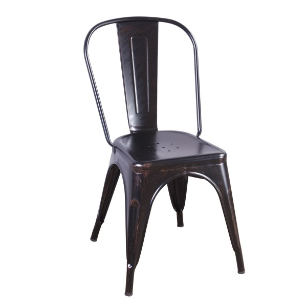 Silla Lank Old Réplica Negra | Venta de Muebles Online