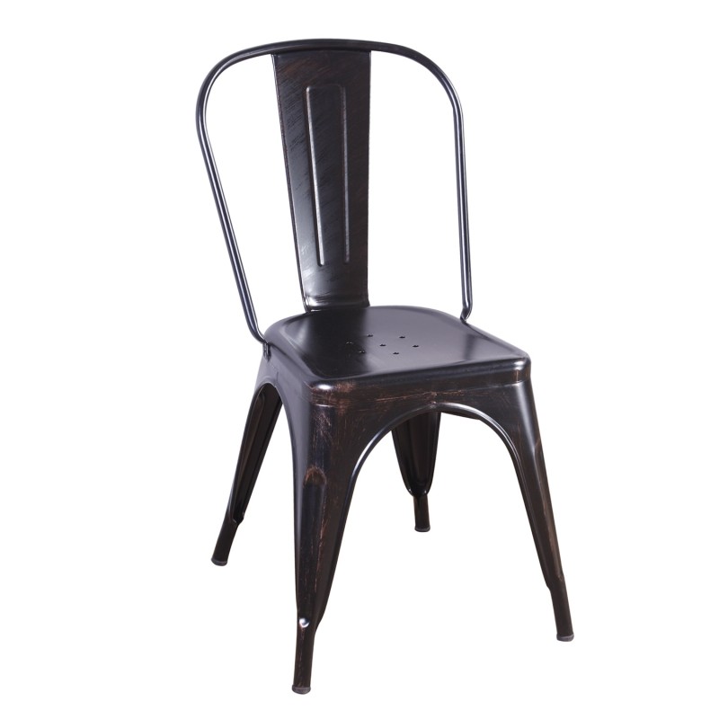 Silla Lank Old Réplica Negra | Venta de Muebles Online