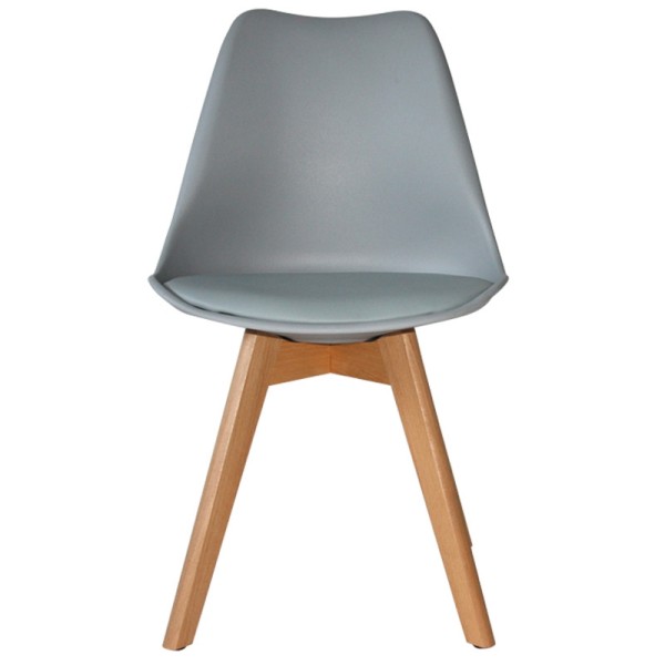 Silla New Tower Wood Gris Extra Quality | Venta de Muebles Online 2