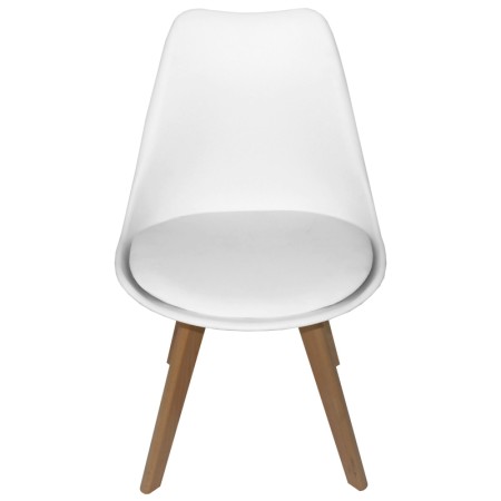 Silla nórdica blanca salón | Venta de Muebles Online