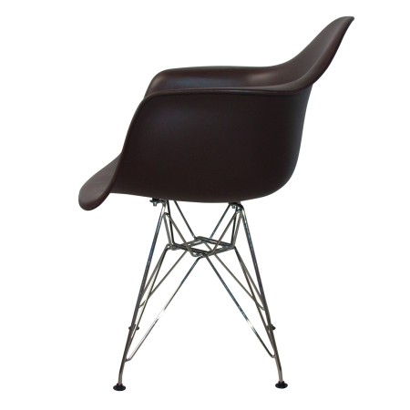 SILLÓN TOWER CHROME con reposabrazos | Rojo, Gris, Negro y Aguamarina
