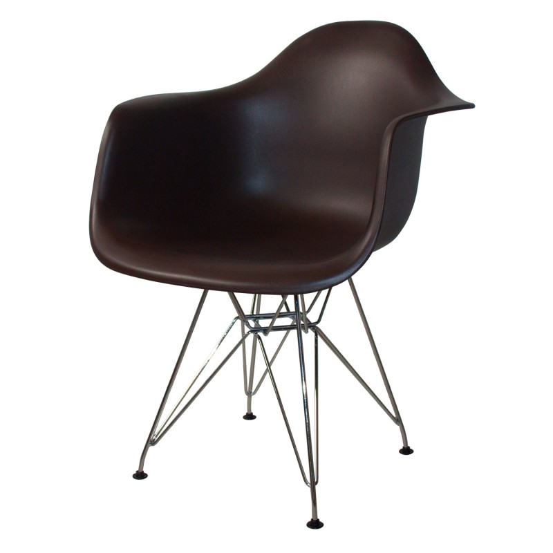 SILLÓN TOWER CHROME con reposabrazos | Rojo, Gris, Negro y Aguamarina