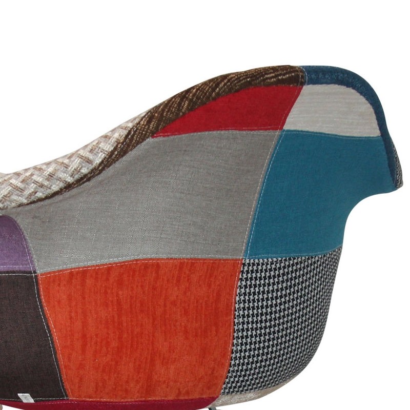 SILLÓN TOWER CHROME PATCHWORK | Venta de Muebles Online