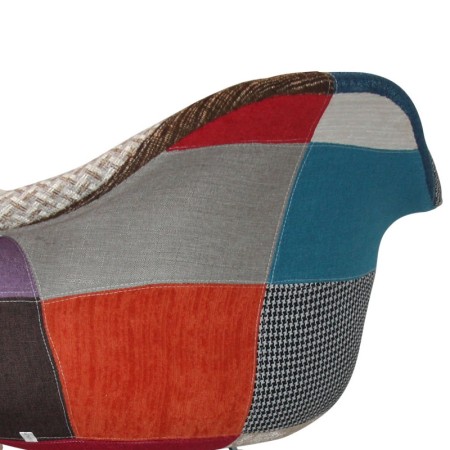 SILLÓN TOWER CHROME PATCHWORK | Venta de Muebles Online
