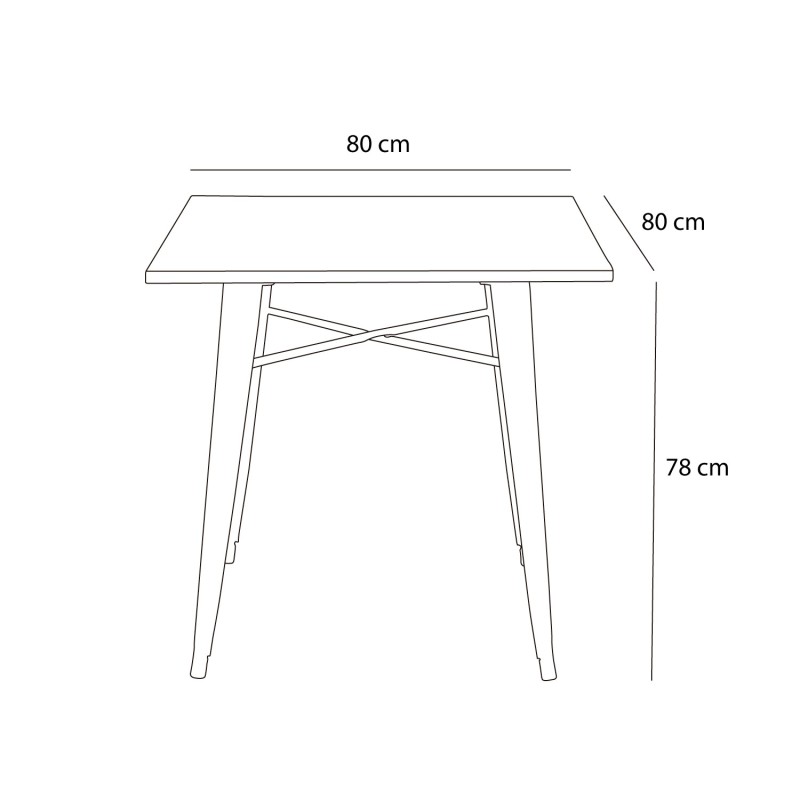 Mesa Lank Réplica Metálica | Venta de Muebles Online