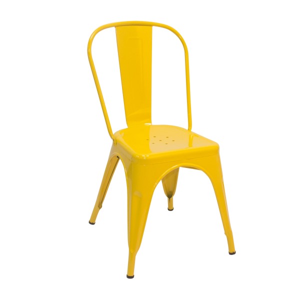 Silla industrial Amarilla | Venta de Muebles Online