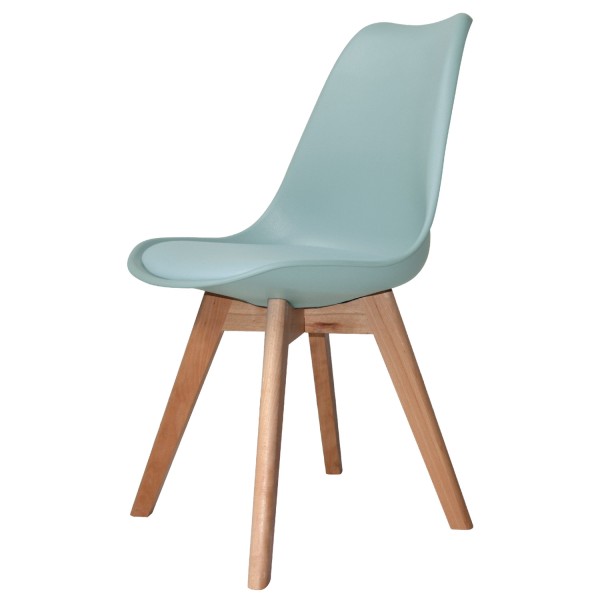 Silla New Tower Wood Aguamarina | Venta de Muebles Online