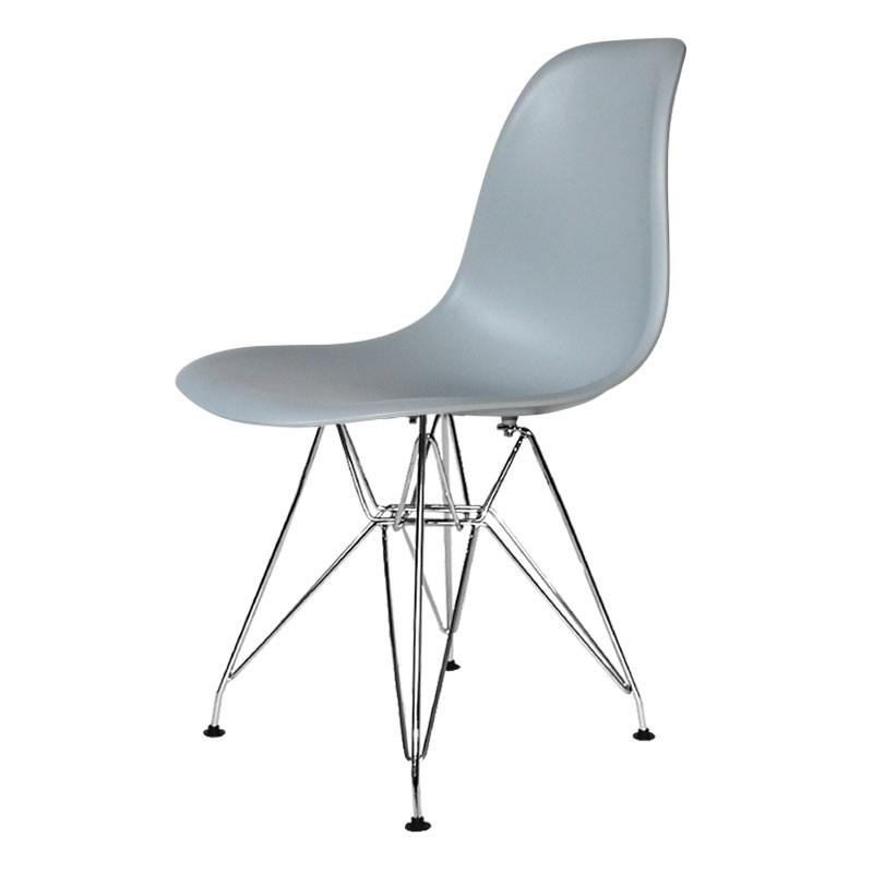 Pack 4 Sillas Tower Chrome Gris Extra Quality | Venta de Muebles Online