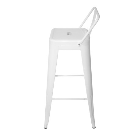 Taburete Lank Industrial Con Respaldo | Venta de Muebles Online