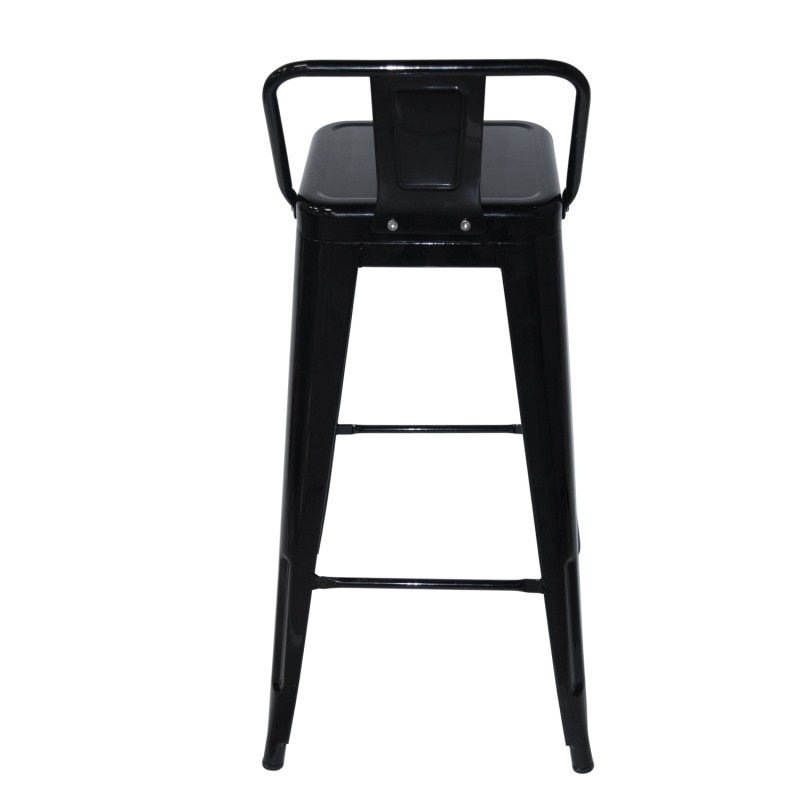 Taburete Lank Industrial Con Respaldo | Venta de Muebles Online