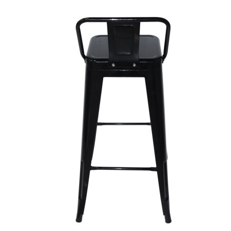 Taburete Lank Industrial Con Respaldo | Venta de Muebles Online