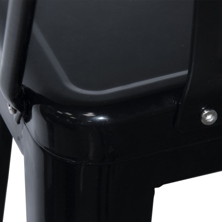 Taburete Lank Industrial Con Respaldo | Venta de Muebles Online
