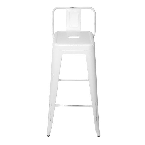 Taburete Lank Old Industrial Con Respaldo | Venta de Muebles Online 2