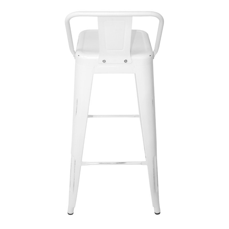 Taburete Lank Old Industrial Con Respaldo | Venta de Muebles Online