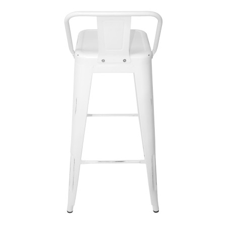 Taburete Lank Old Industrial Con Respaldo | Venta de Muebles Online