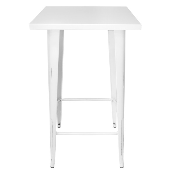 Mesa Alta Lank Old Blanca | Venta de Muebles Online