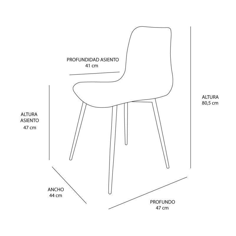 Silla Lebah | Venta de Muebles Online