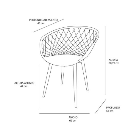 Sillón Wanda | Venta de Muebles Online
