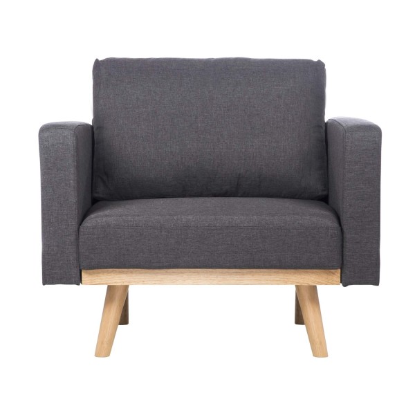 Sillón Marant estilo nórdico Gris oscuro | Venta de Muebles Online 2
