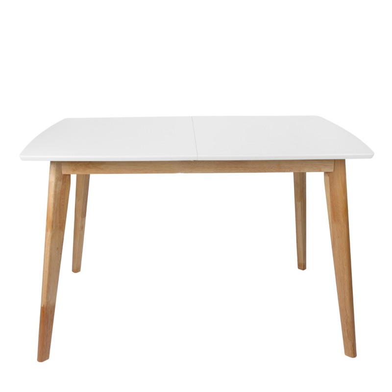 Mesa Blanca y Natural Extensible | Venta de Muebles Online