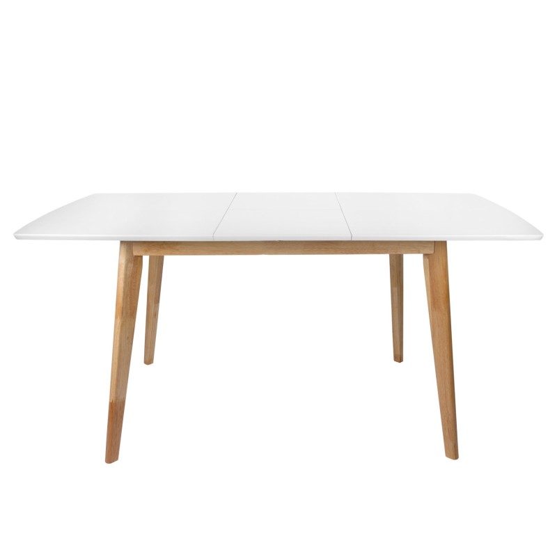 Mesa Blanca y Natural Extensible | Venta de Muebles Online