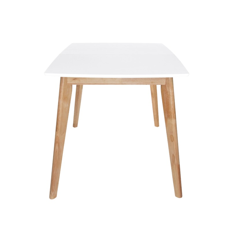 Mesa Blanca y Natural Extensible | Venta de Muebles Online