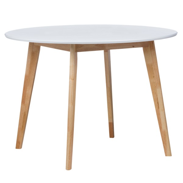 Mesa redonda 106cm blanca Zira | Venta de Muebles Online