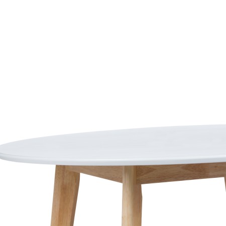 Mesa redonda 106cm blanca Zira | Venta de Muebles Online