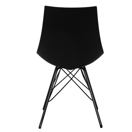 Silla Tower Con Patas De Metal Y Asiento Con Cojín