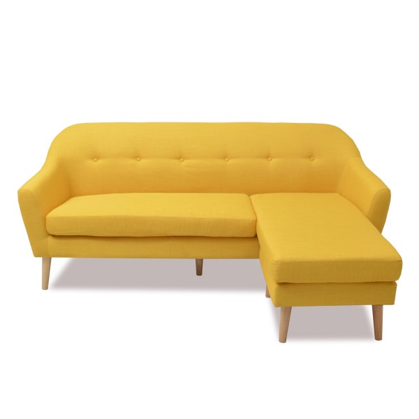 Sofá Chaise Longue de Estilo Retro Vintage 2
