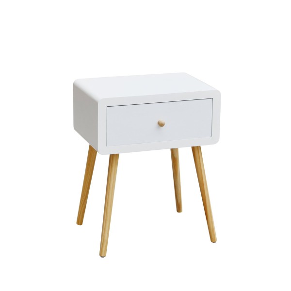 Mesita De Noche 1 Cajón Jensen | Venta de Muebles Online