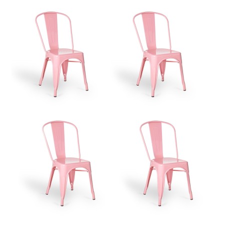 Pack 4 Sillastólix Rosas | Venta de Muebles Online