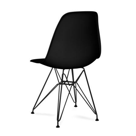 Silla Tower Chrome Black | Venta de Muebles Online
