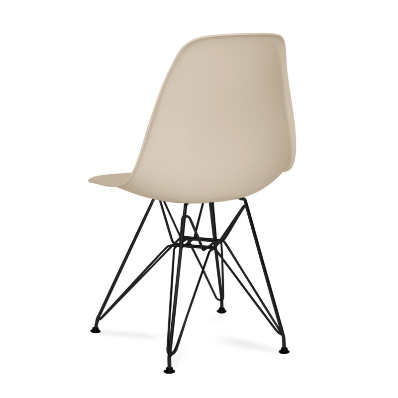 Silla Tower Chrome Black | Venta de Muebles Online
