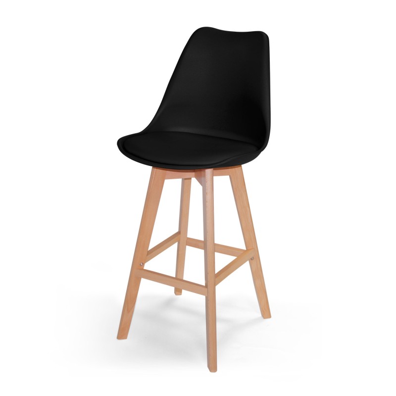 Taburete alto New Tower Wood | Venta de Muebles Online