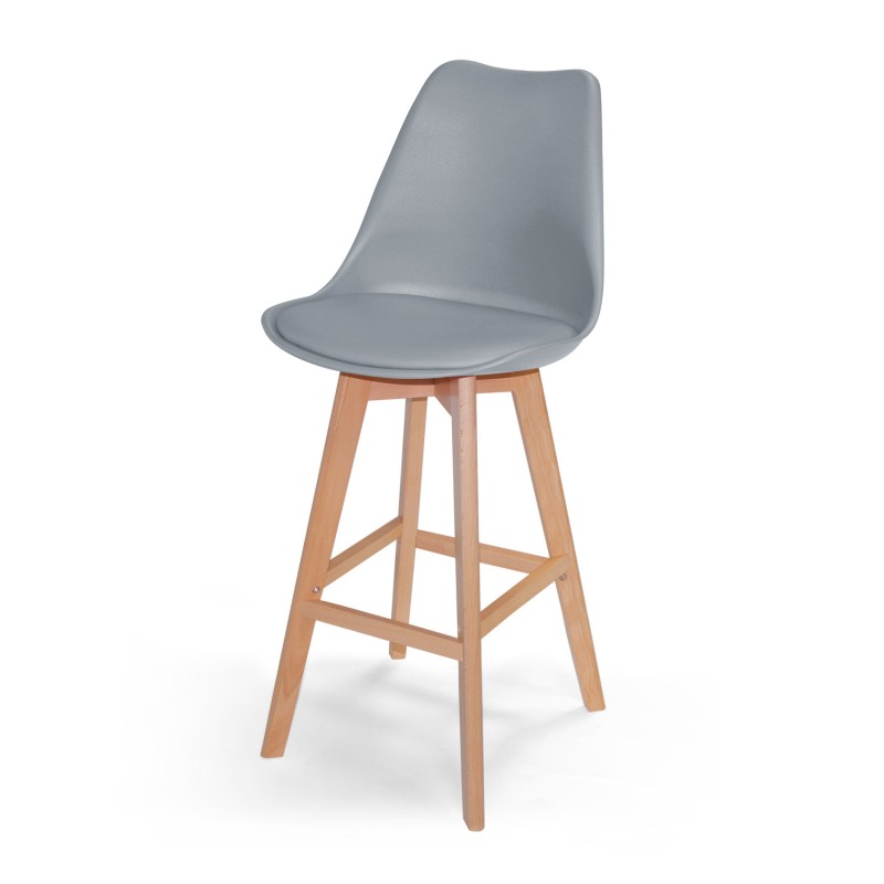 Taburete alto New Tower Wood | Venta de Muebles Online