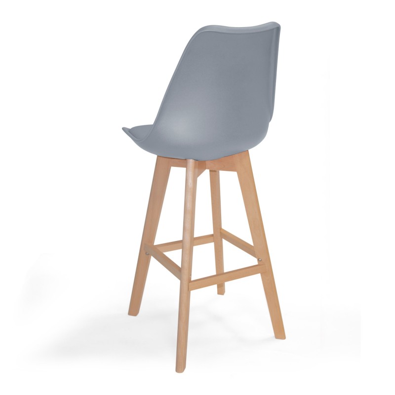 Taburete alto New Tower Wood | Venta de Muebles Online