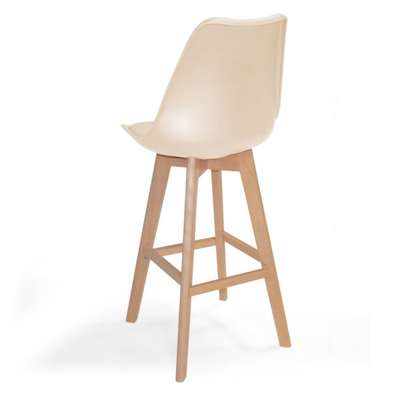 Taburete alto New Tower Wood | Venta de Muebles Online