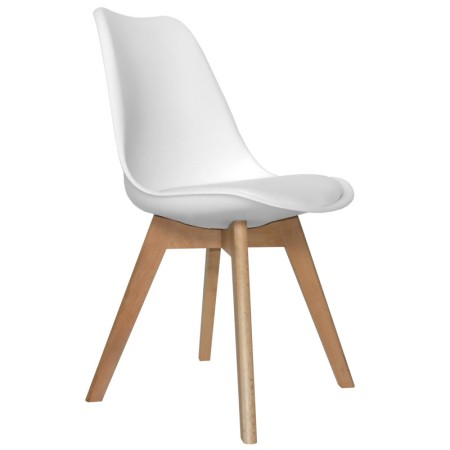 Pack De 6 Sillas New Tower Blancas Extra Quality | Venta de Muebles Online
