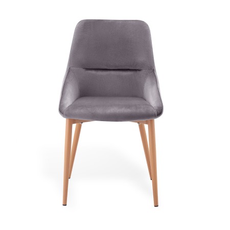 Silla De Comedor Tapizado En Terciopelo Marston Velvet | Venta de Muebles Online