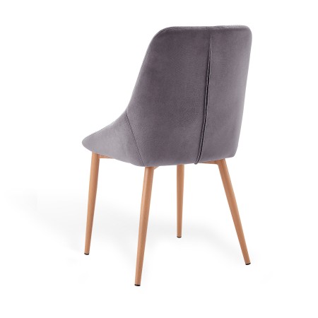 Silla De Comedor Tapizado En Terciopelo Marston Velvet | Venta de Muebles Online