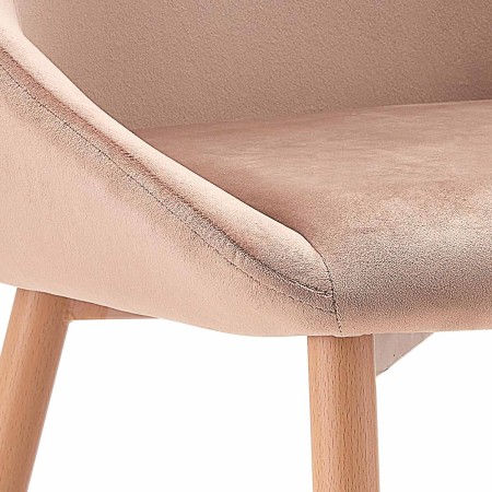 Silla De Comedor Tapizado En Terciopelo Marston Velvet | Venta de Muebles Online