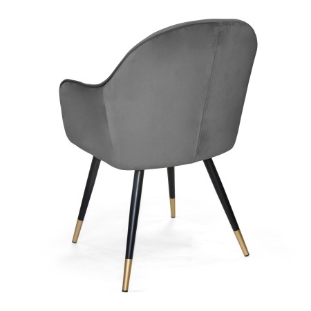 Sillón De Comedor Tapizado En Terciopelo Esben Velvet | Venta de Muebles Online