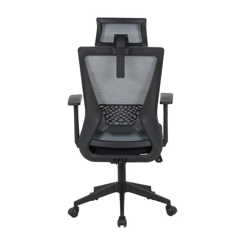 Silla Escritorio Roman Negra Y Gris - Silla de escritorio ergonómica – UKUKHOME.COM