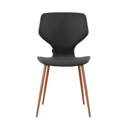 Silla Vora Textil Gris Antracita - Silla tapizada de diseño moderno – UKUKHOME.COM