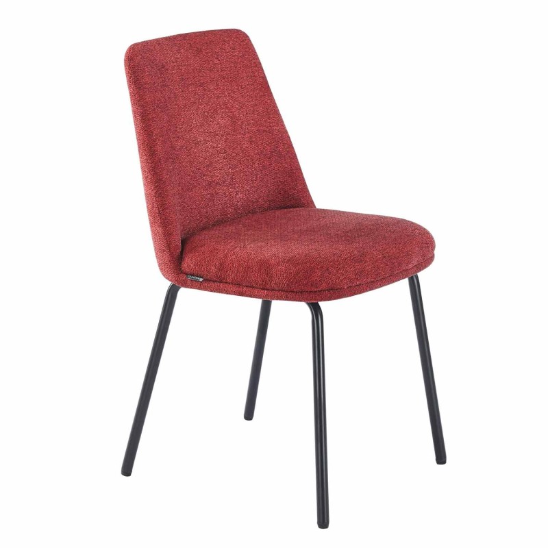 Silla Miren Granate Pata Negra - Silla tapizada de diseño moderno – UKUKHOME.COM