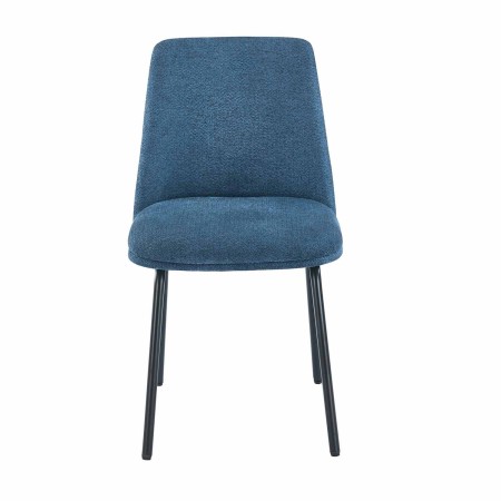 Silla Miren Azul Pata Negra - Silla tapizada de diseño moderno – UKUKHOME.COM