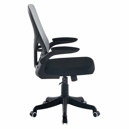 Silla Escritorio Studio Gris Y Negra - Silla de escritorio ergonómica – UKUKHOME.COM