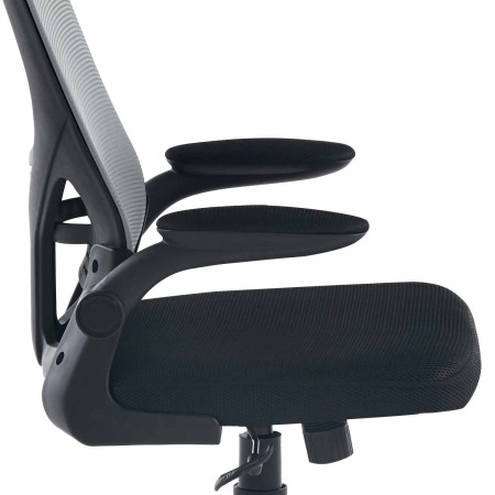 Silla Escritorio Studio Gris Y Negra - Silla de escritorio ergonómica – UKUKHOME.COM